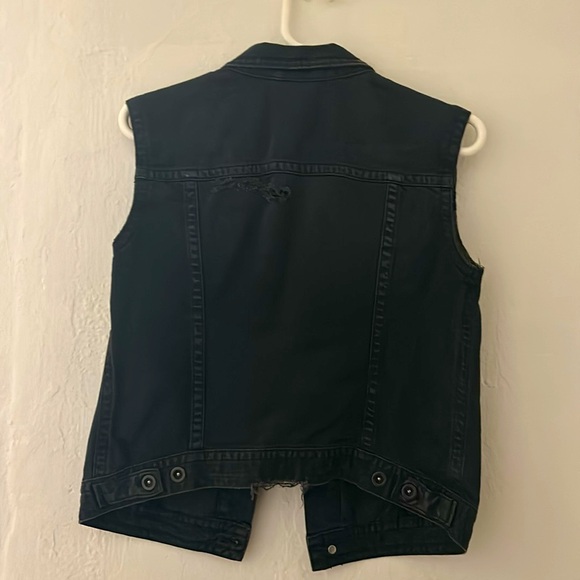 Denim Vest dragon tattoo HnM - Picture 2 of 3